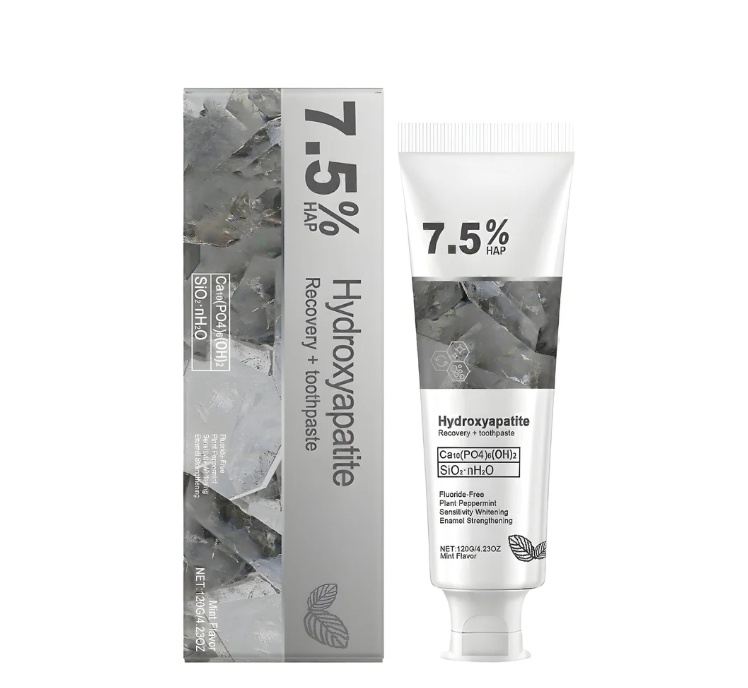 Fluoride-Free Hydroxyapatite Toothpaste