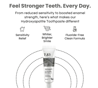 Fluoride-Free Hydroxyapatite Toothpaste