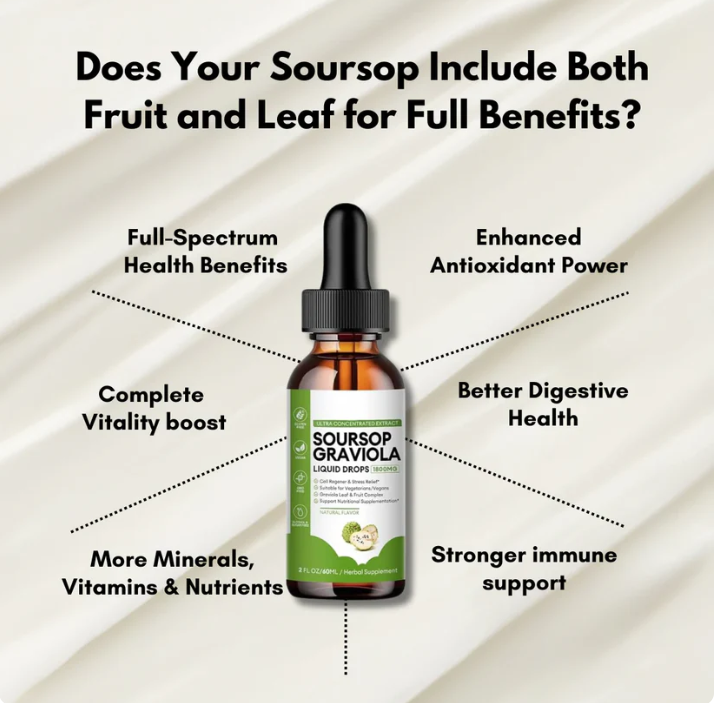 Soursop Bitters Liquid Drops