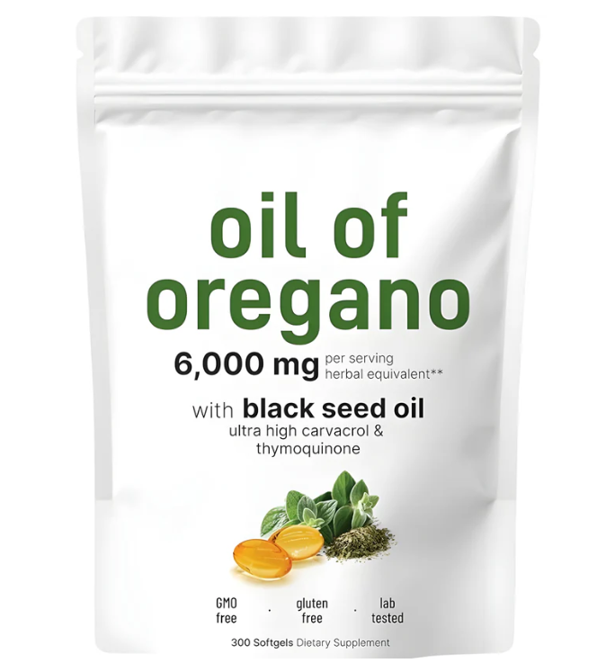 Oil Of Oregano, 300 Softgels