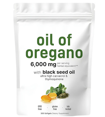 Oil Of Oregano, 300 Softgels